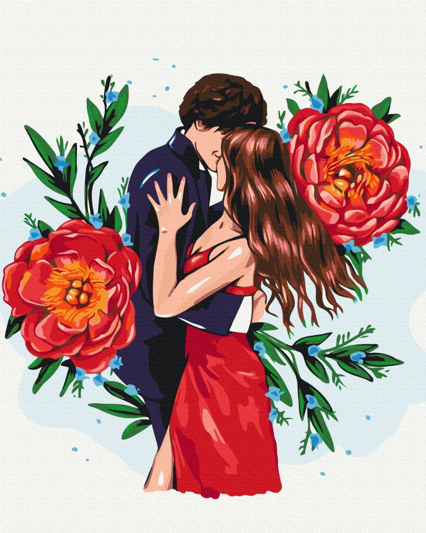 Painting by numbers Dance of passion © Alla Berezovska (BS53809)