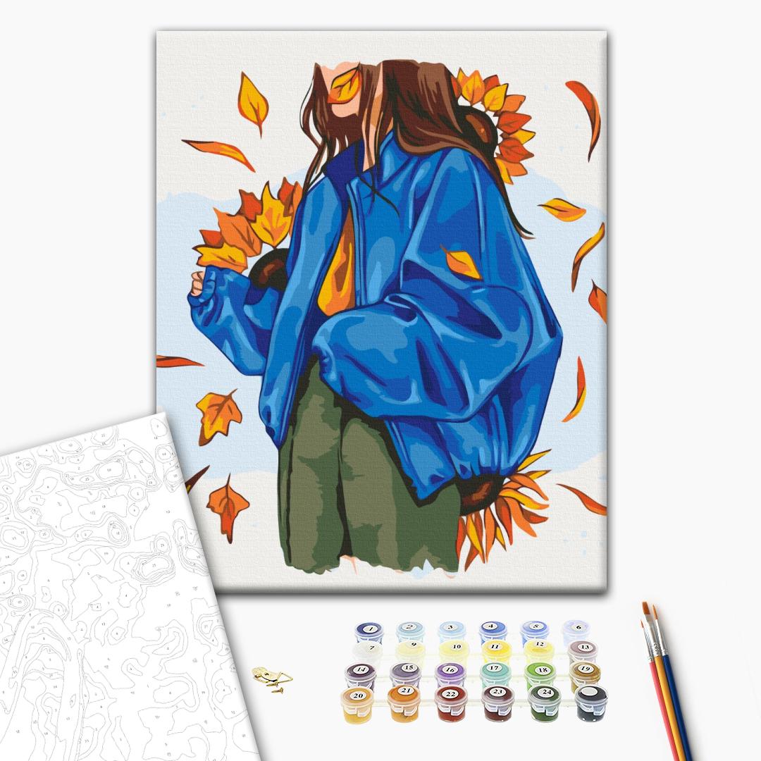 Painting by numbers Autumn mood © Alla Berezovska (BS53826)