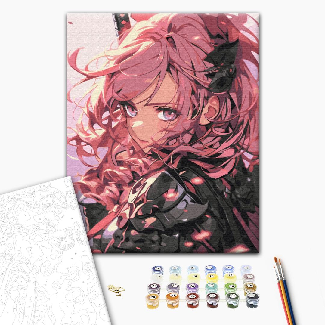 Painting by numbers Warrior princess (BS53827)