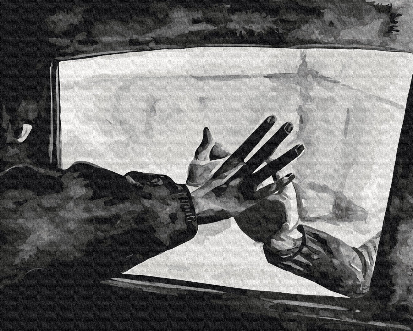 Painting by numbers Body Language 4 © Anna Esthete (BS53855)