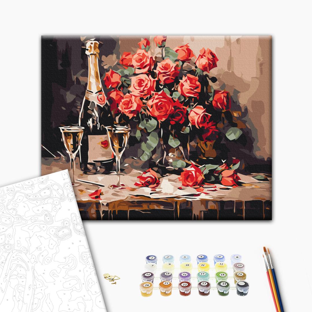 Painting by numbers Champagne for two (BS53882)