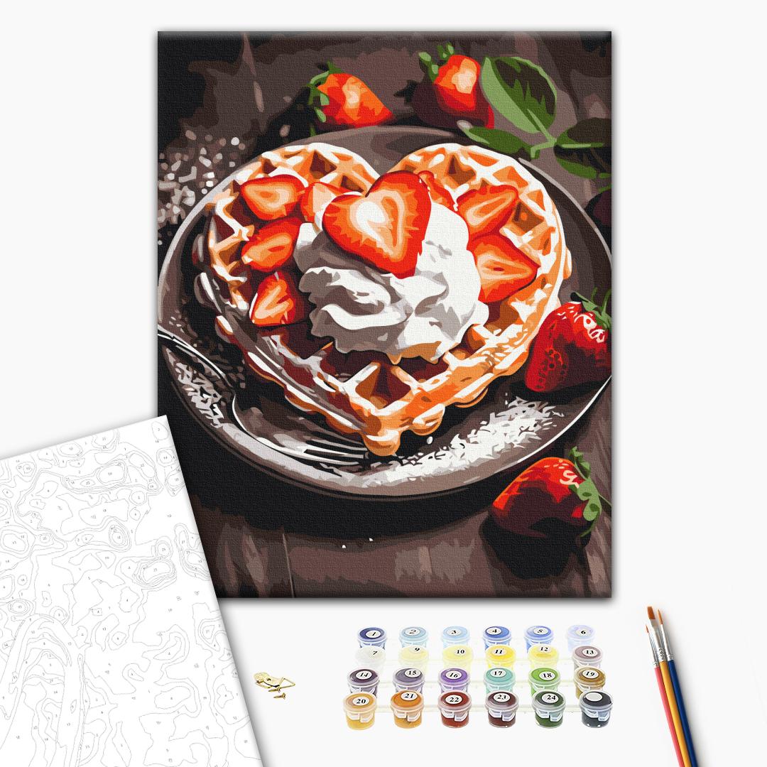 Painting by numbers Sweet dessert (BS53878)