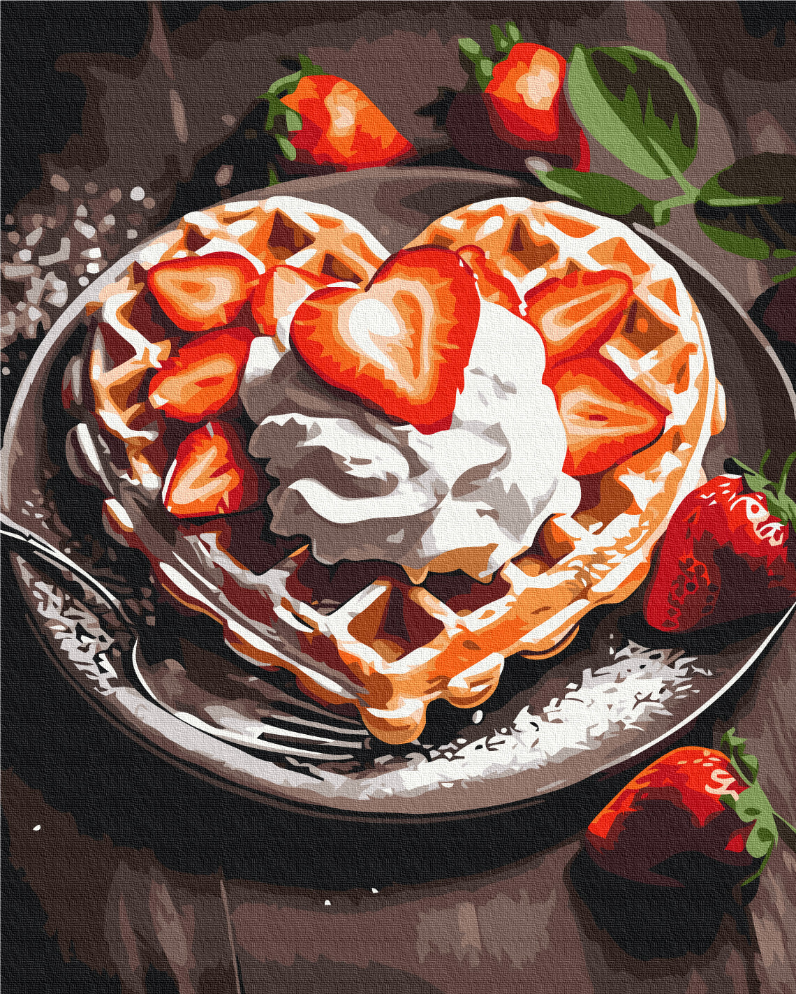 Painting by numbers Sweet dessert (BS53878)