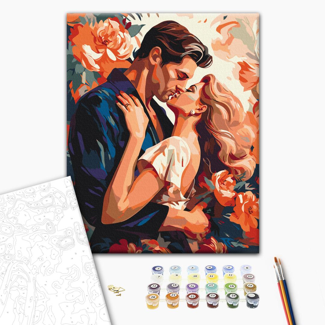 Painting by numbers Lovers' Moment (BS53881)