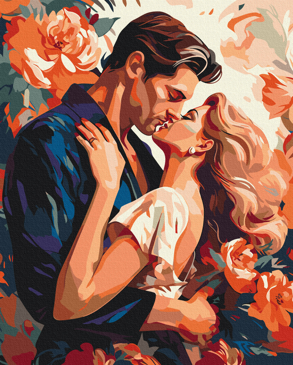 Painting by numbers Lovers' Moment (BS53881)