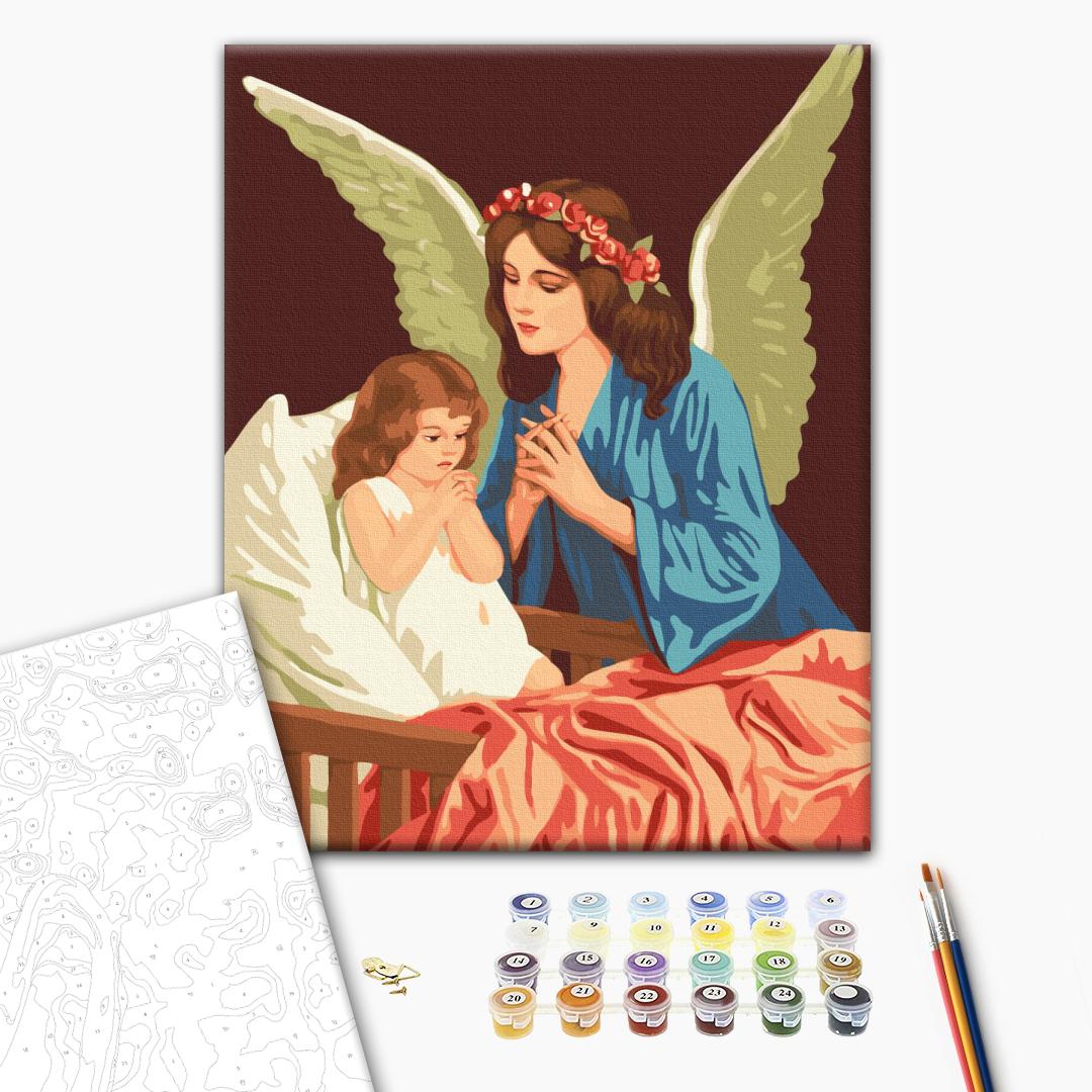Painting by numbers Winged with prayer (RBS53400)