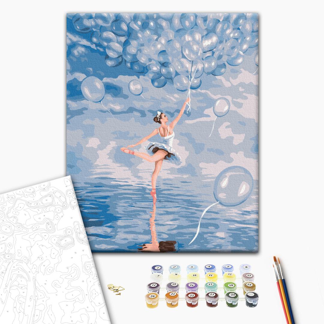 Painting by numbers Blue ballerina (RBS52714)