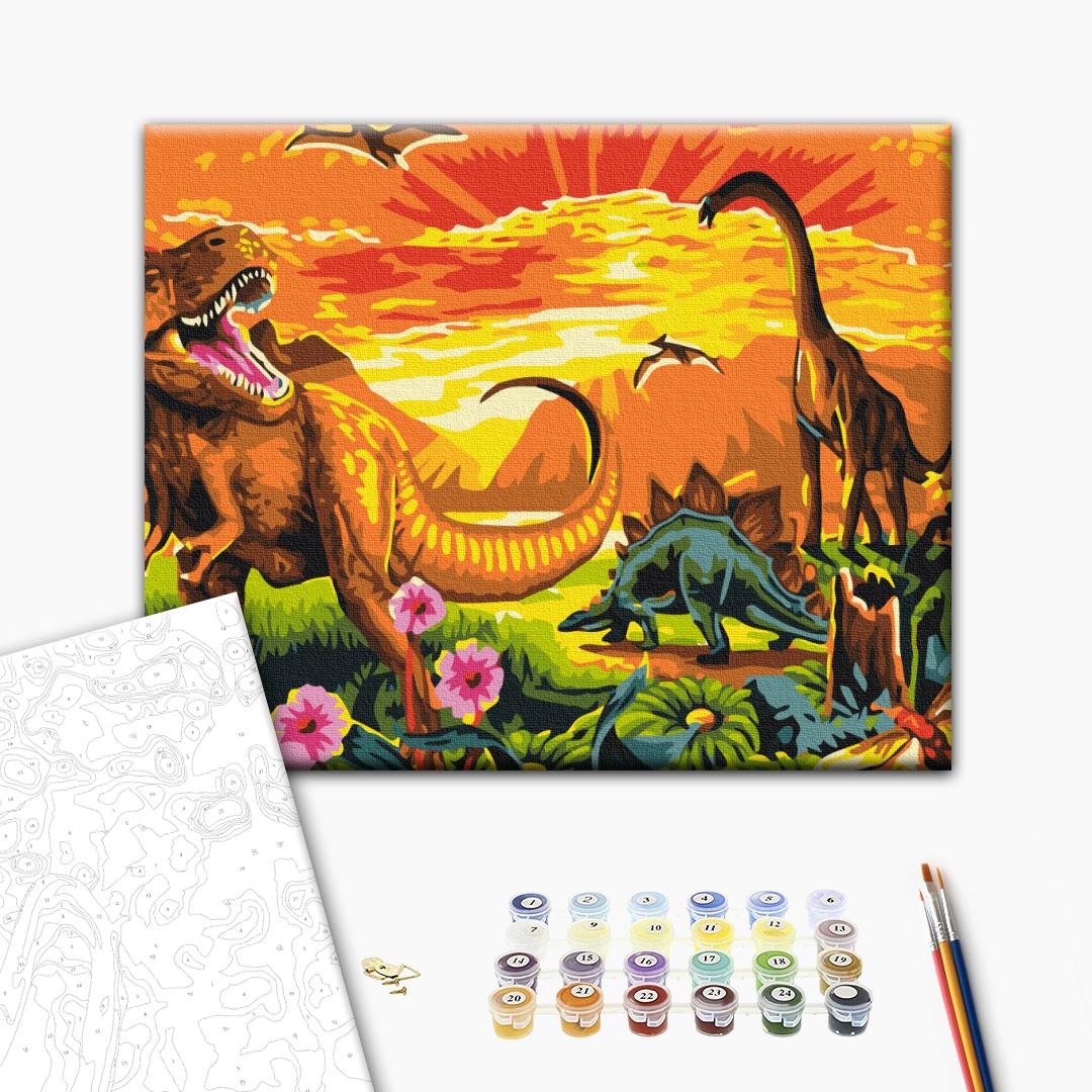 Painting by numbers The world of the past (RBS52257)