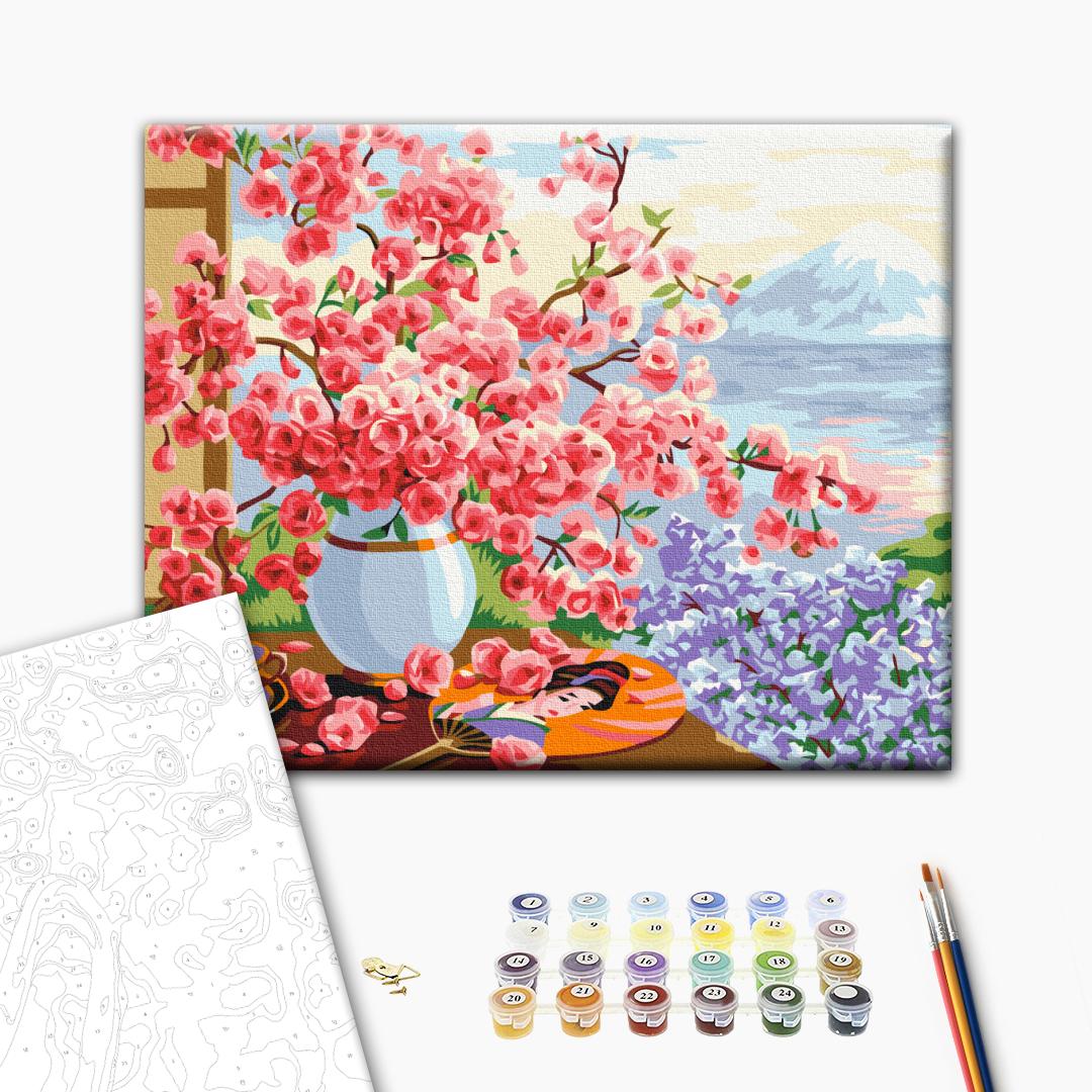 Painting by numbers Japanese still life (RBS51595)