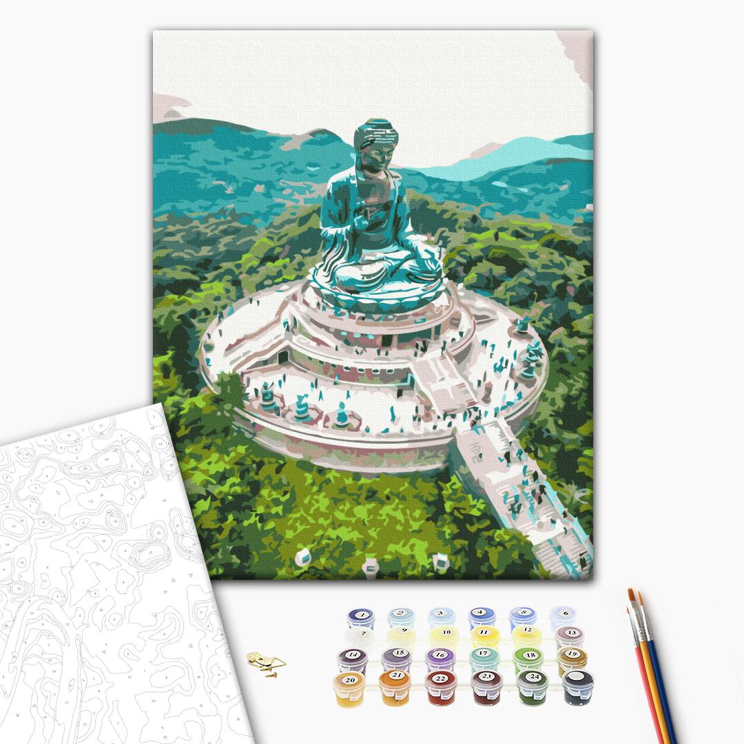 Painting by numbers Great Buddha Tian Tan (RBS52478)