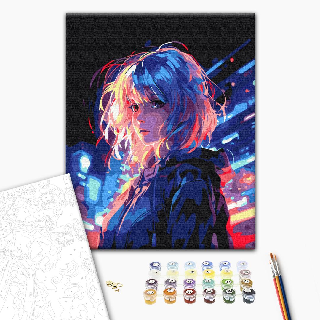 Painting by numbers Cyberpunk (RBS53816)