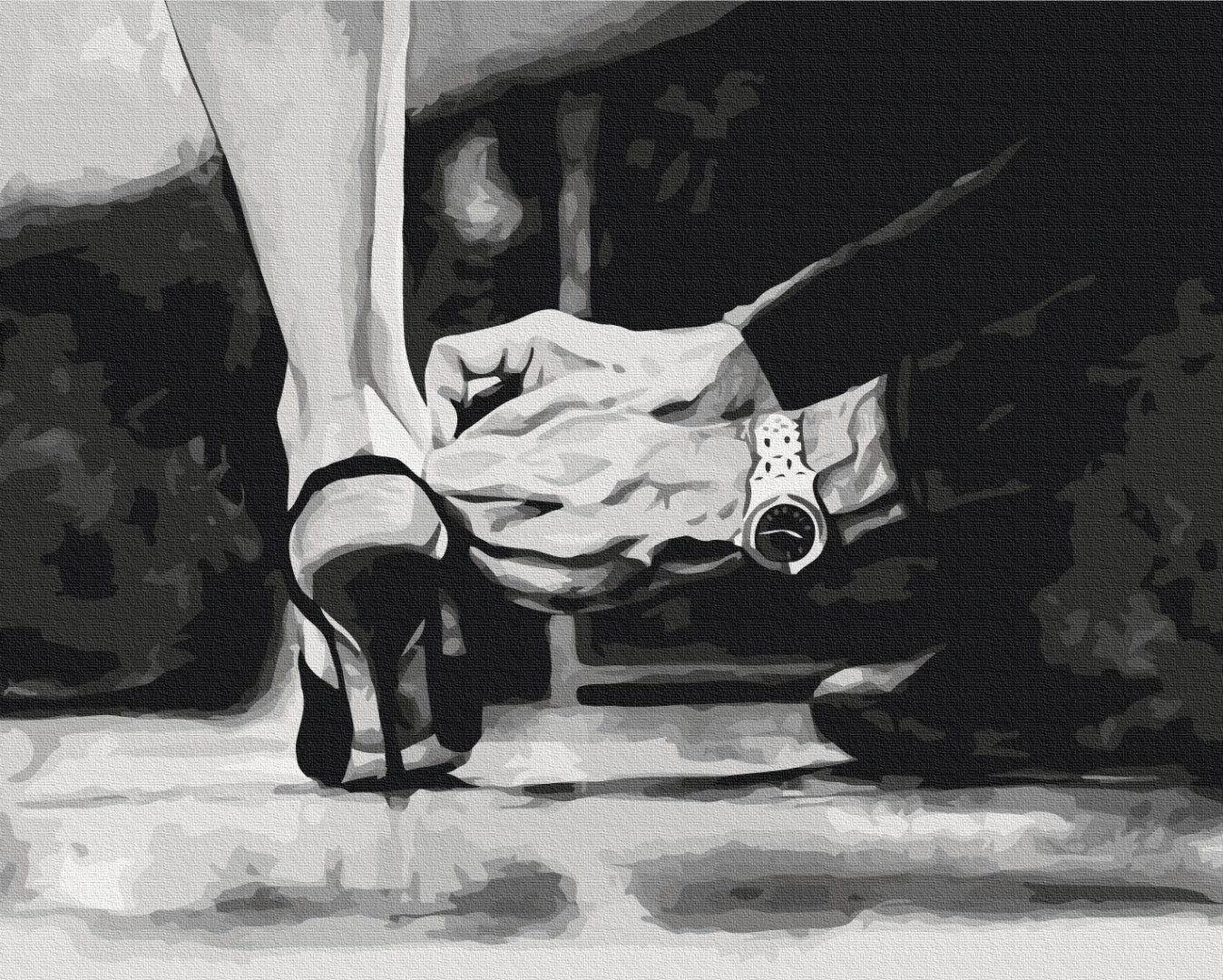Painting by numbers Body Language 3 © Anna Esthete (BS53857)