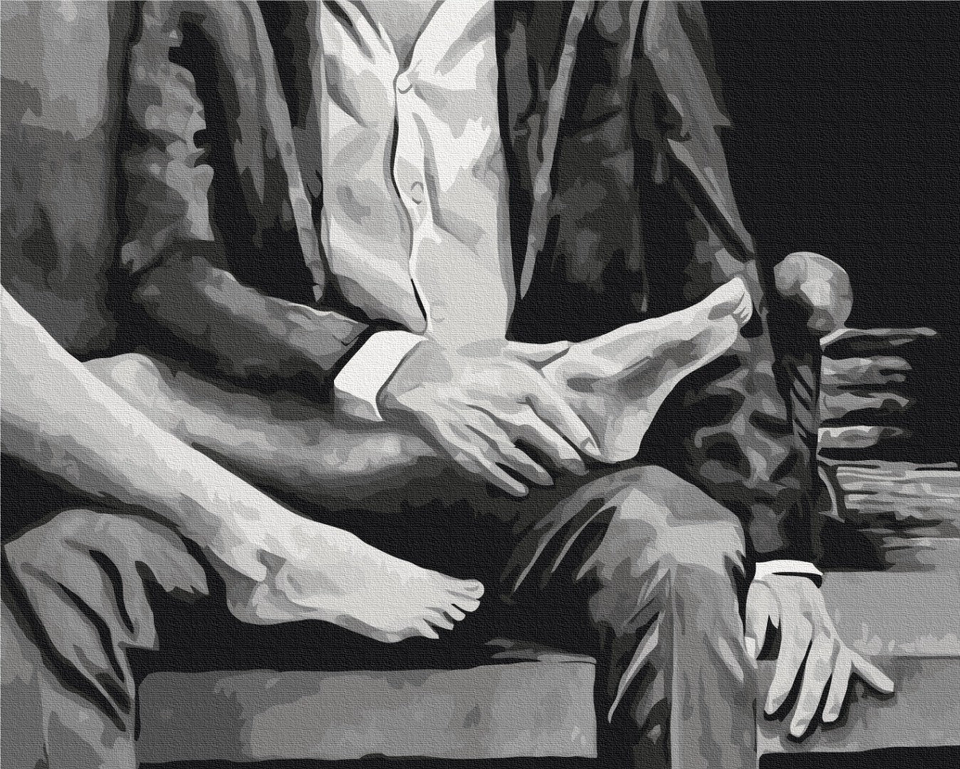 Painting by numbers Body Language 2 © Anna Esthete (BS53856)