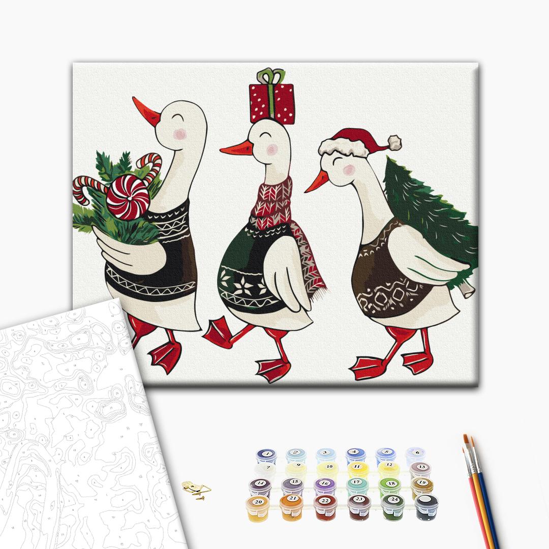 Painting by numbers New Year's commotion © ANNART (BS53876)