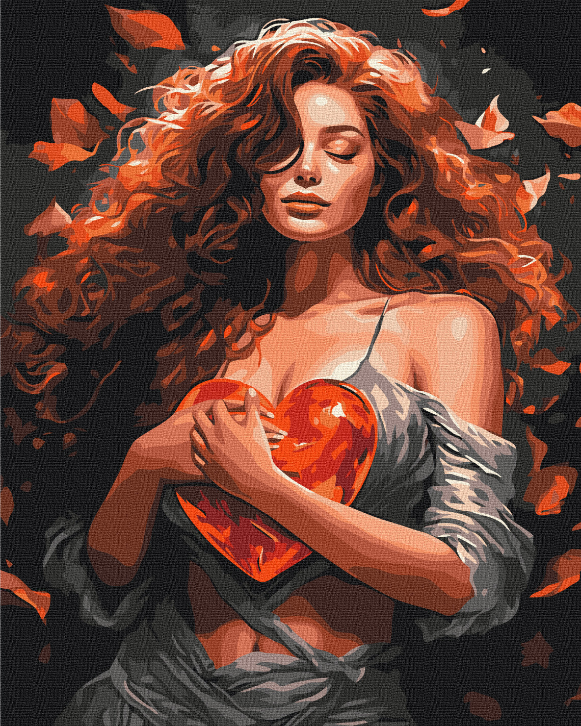 Painting by numbers Guardian of Love (BS53883)