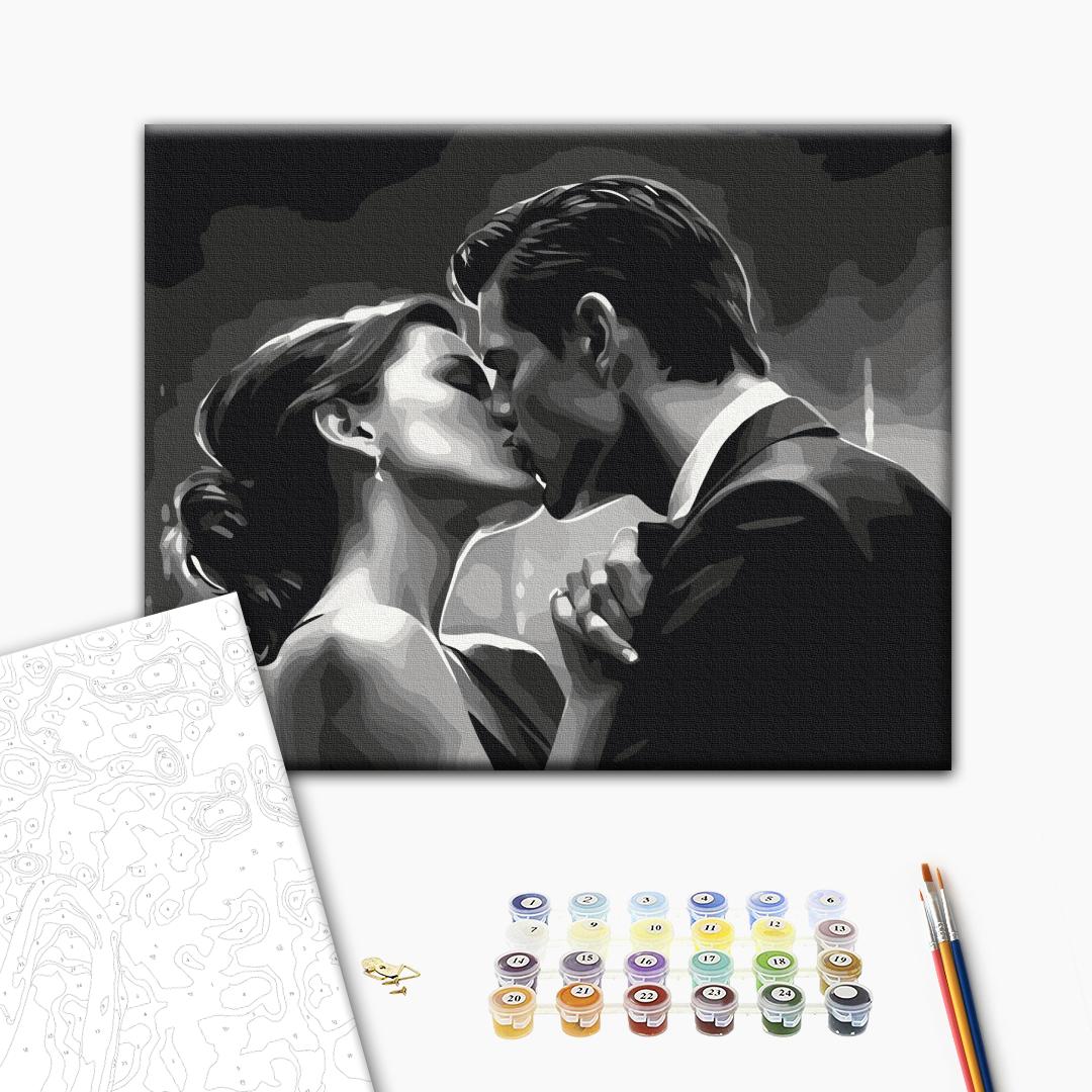 Painting by numbers Romantic noir (BS53892)