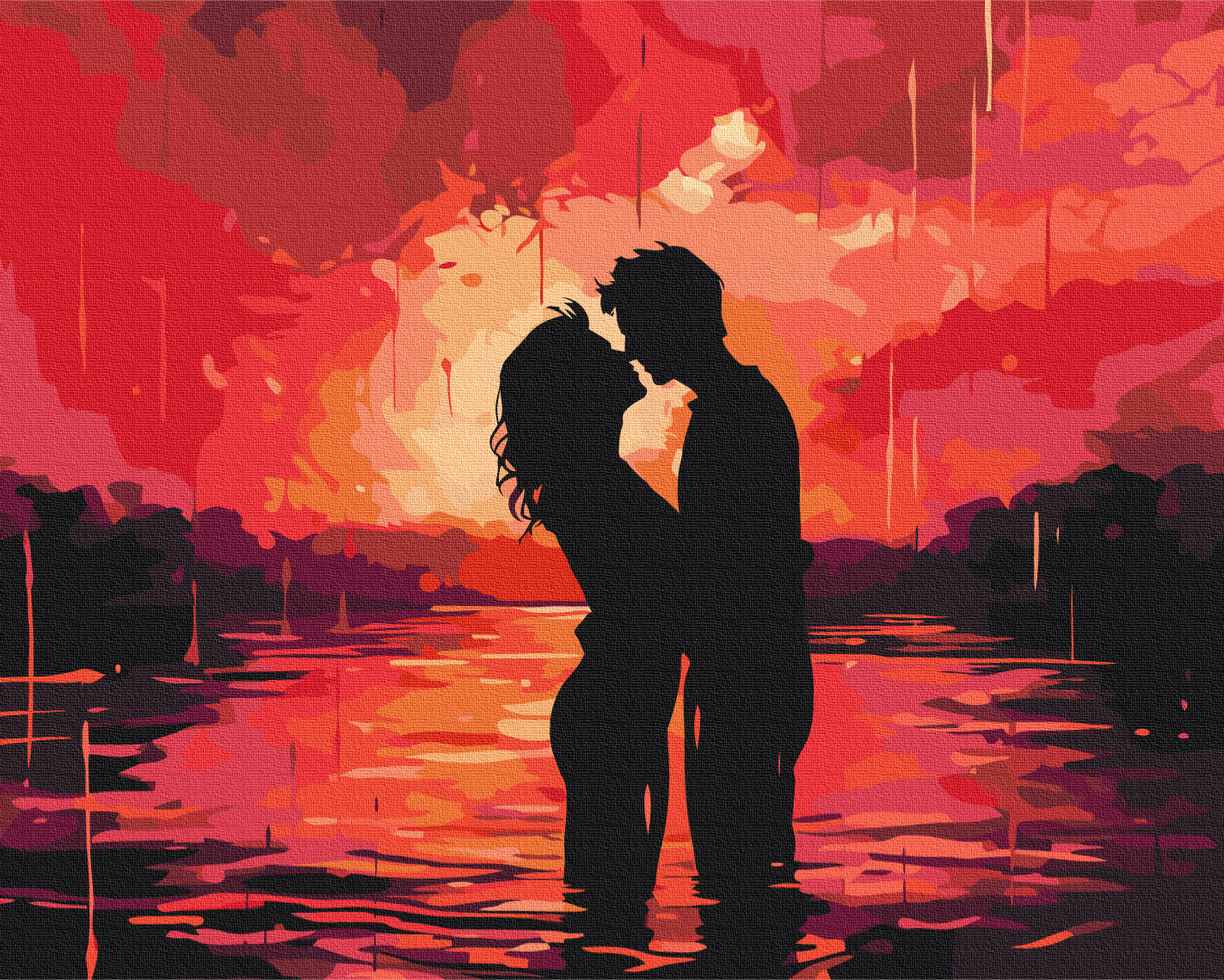 Painting by numbers Shades of Passion (BS53886)