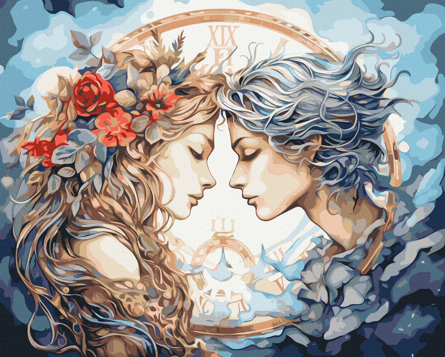 Painting by numbers Love is timeless (BS53891)