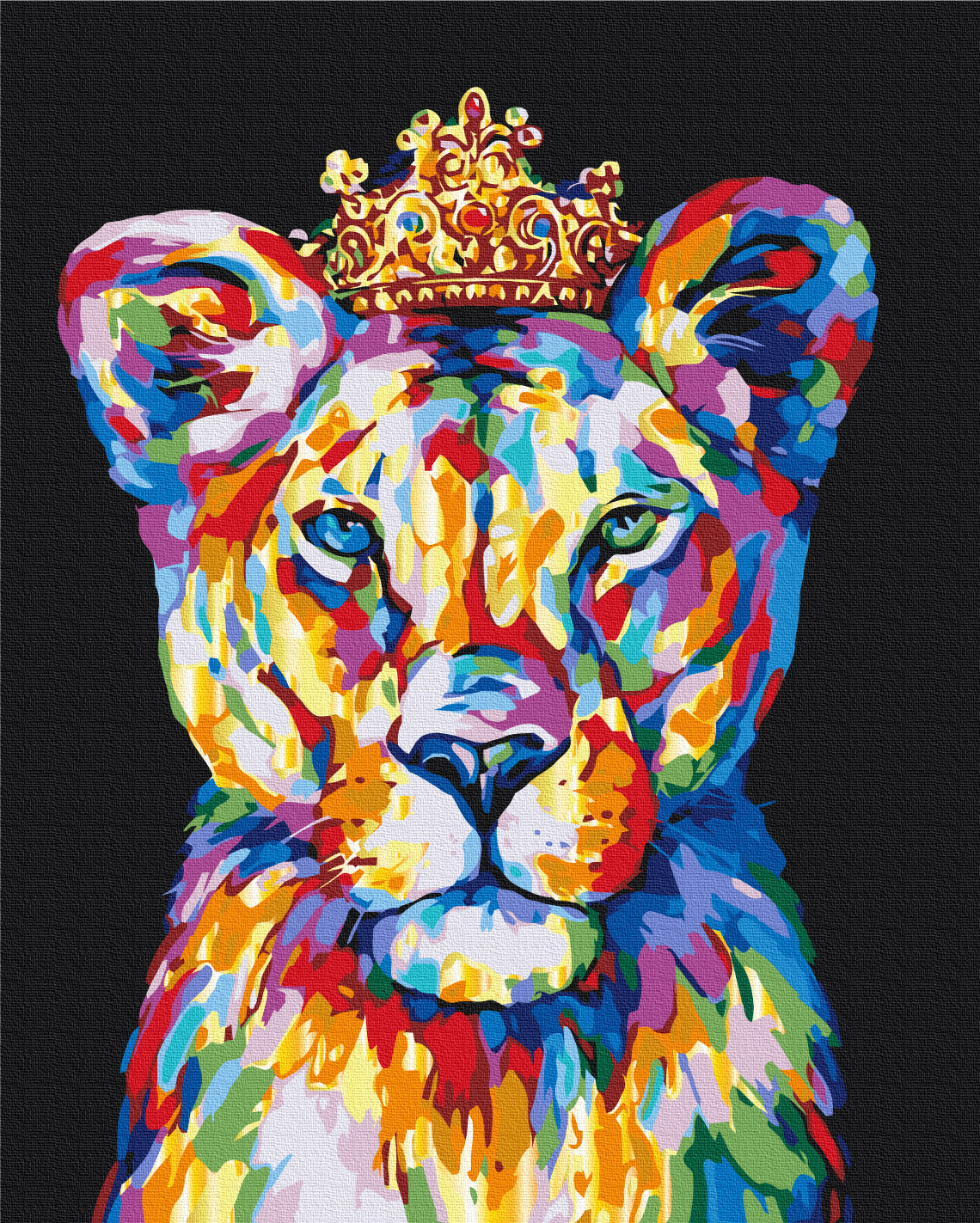 Painting by numbers Raiduzhny prince lion (BS53908)