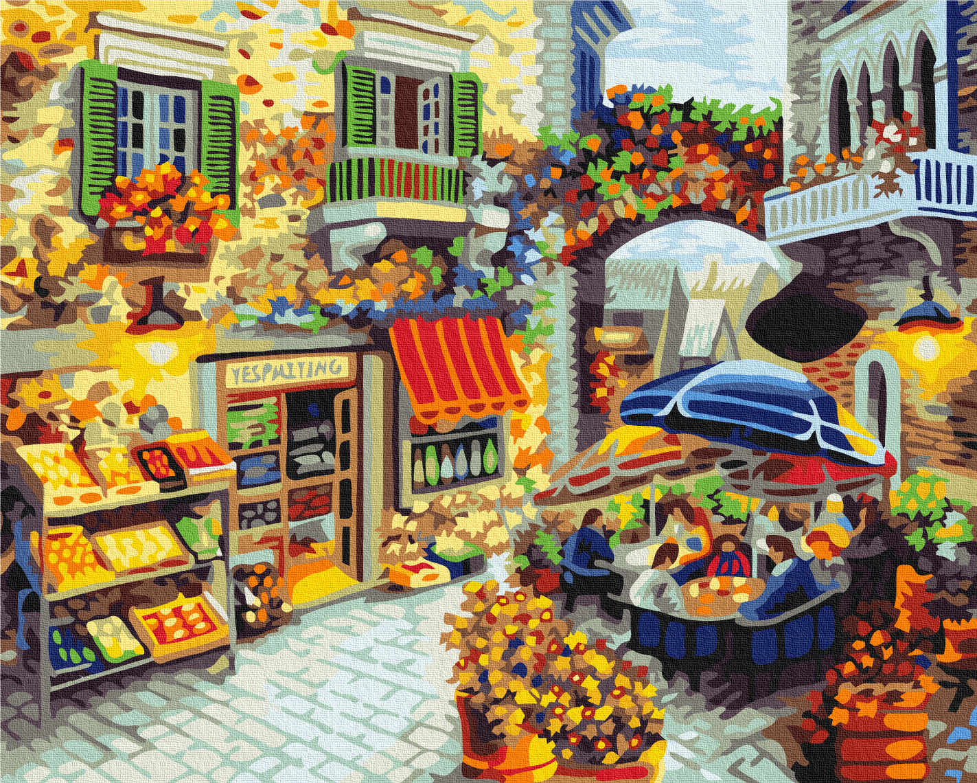 Painting by numbers Home Restaurant (BS7091)
