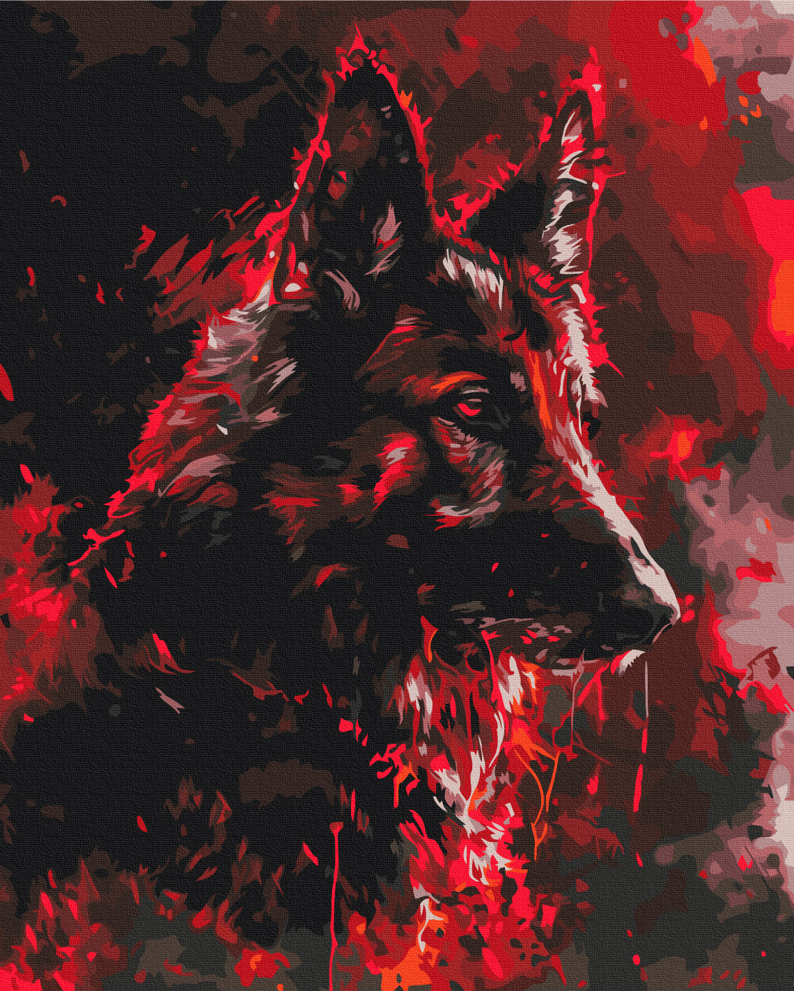 Painting by numbers Ruby Sentinel (BS53942)